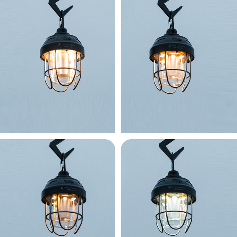 Contemporary Creative Round Nut Aluminum Carbon Steel ABS LED Outdoor Light For Garden | Stornfield