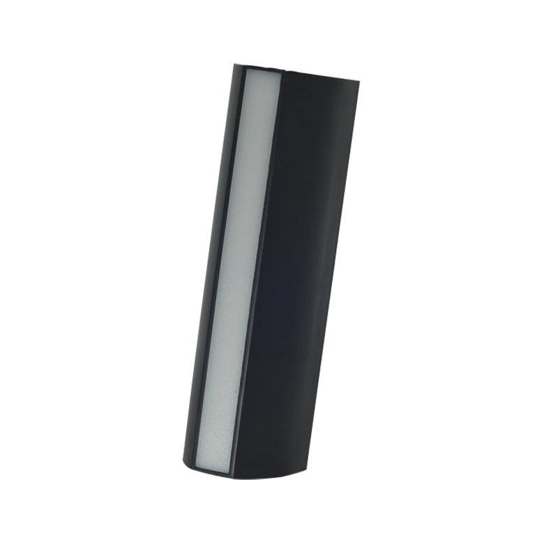 Modern Minimalist Column Plastic LED Wall Sconce Lamp For Garden | Stornfield