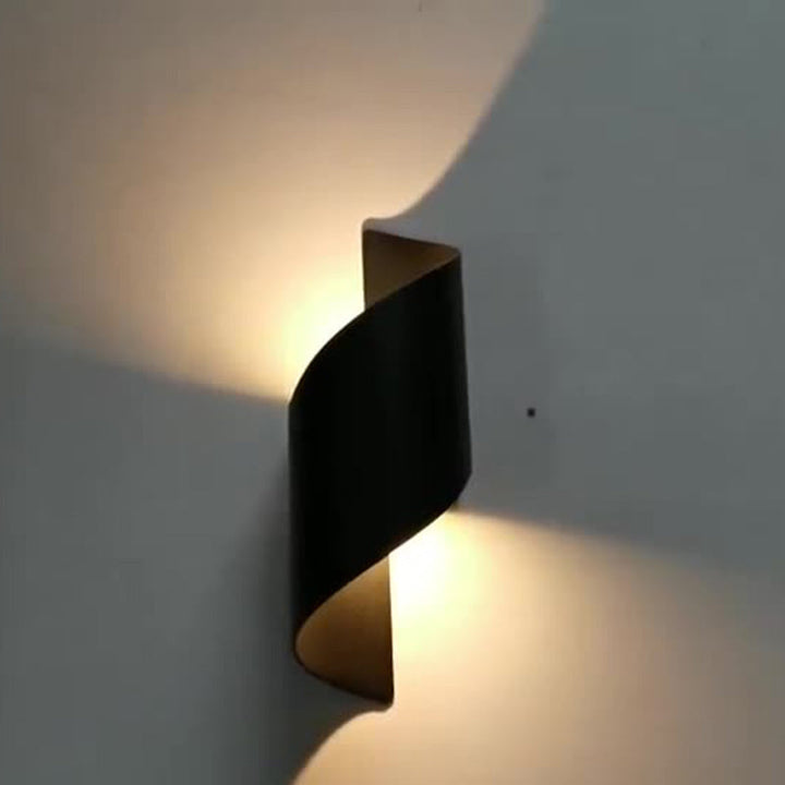 Stornfield | Modern Minimalist Waterproof Aluminum Acrylic LED Wall Light for Bedroom