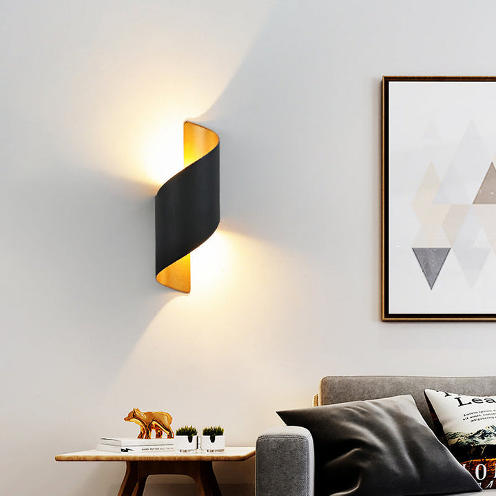 Stornfield | Modern Minimalist Waterproof Aluminum Acrylic LED Wall Light for Bedroom