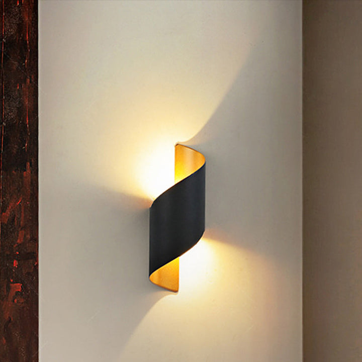 Stornfield | Modern Minimalist Waterproof Aluminum Acrylic LED Wall Light for Bedroom