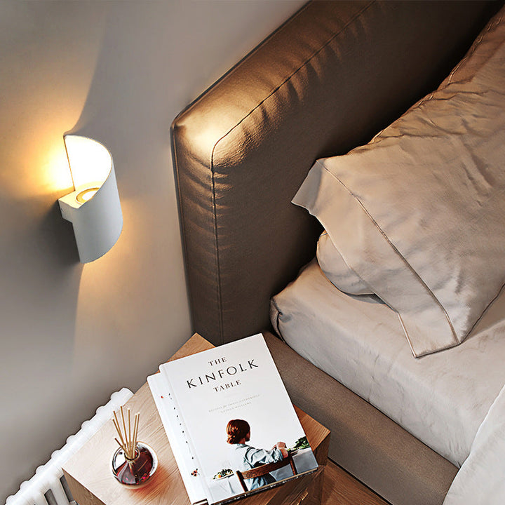 Stornfield | Modern Minimalist Waterproof Aluminum Acrylic LED Wall Light for Bedroom