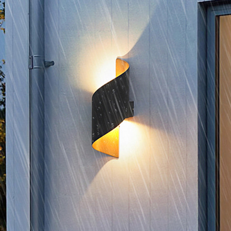 Stornfield | Modern Minimalist Waterproof Aluminum Acrylic LED Wall Light for Bedroom