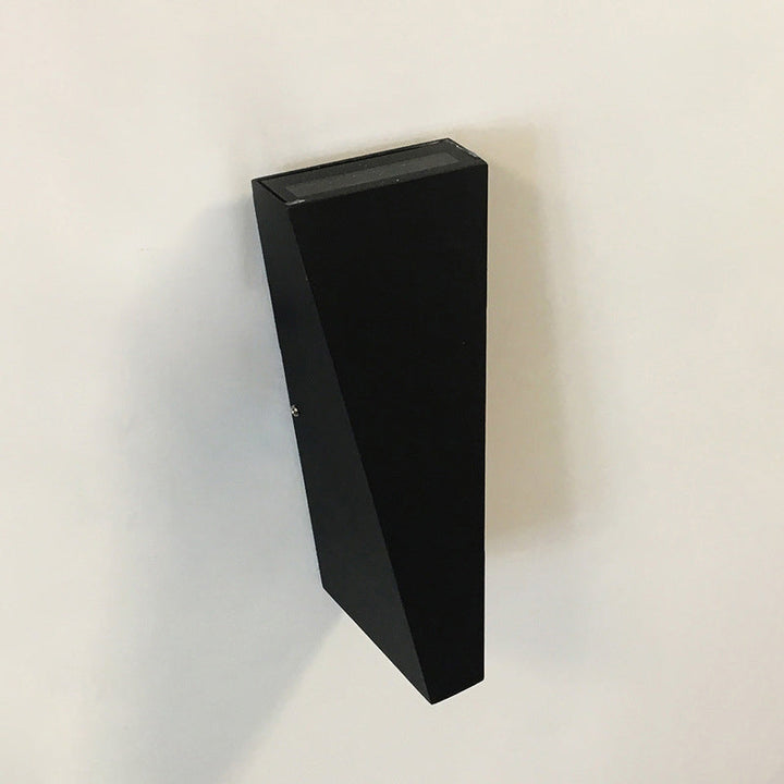 Modern Minimalist Waterproof Trapezoidal Aluminum Die-Cast LED Outdoor Wall Sconce Lamp For Outdoor Patio | Stornfield
