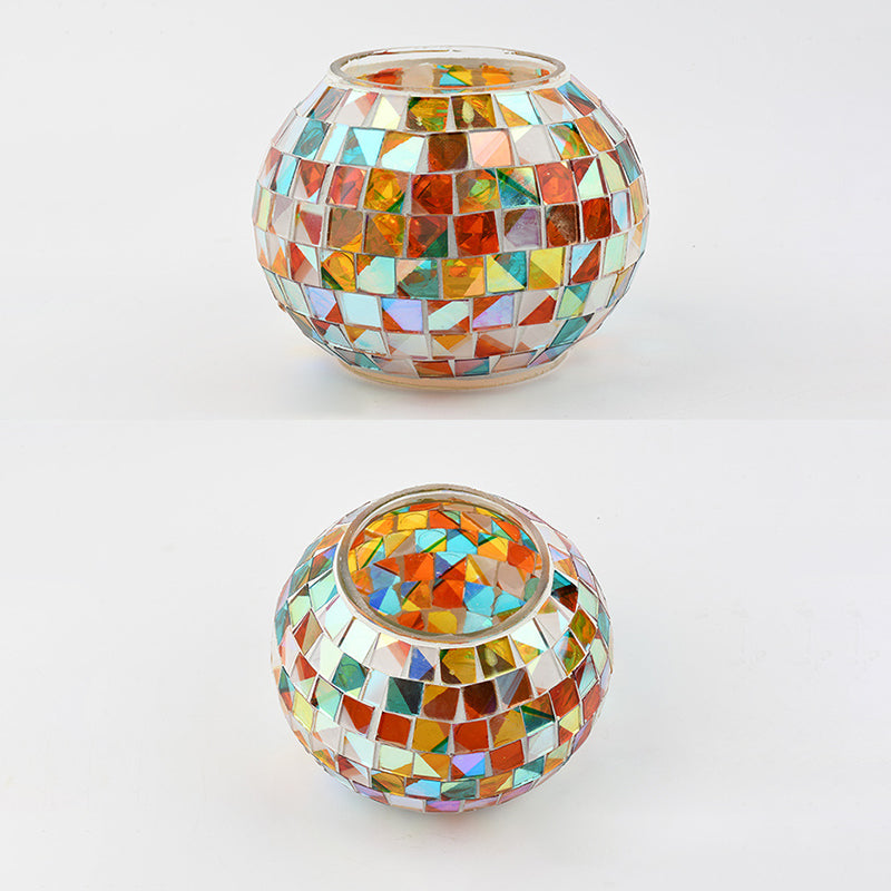 Contemporary Creative Solar Waterproof Sphere Square Plastic Glass LED Outdoor Landscape For Outdoor Patio | Stornfield