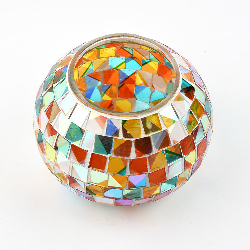 Contemporary Creative Solar Waterproof Sphere Square Plastic Glass LED Outdoor Landscape For Outdoor Patio | Stornfield