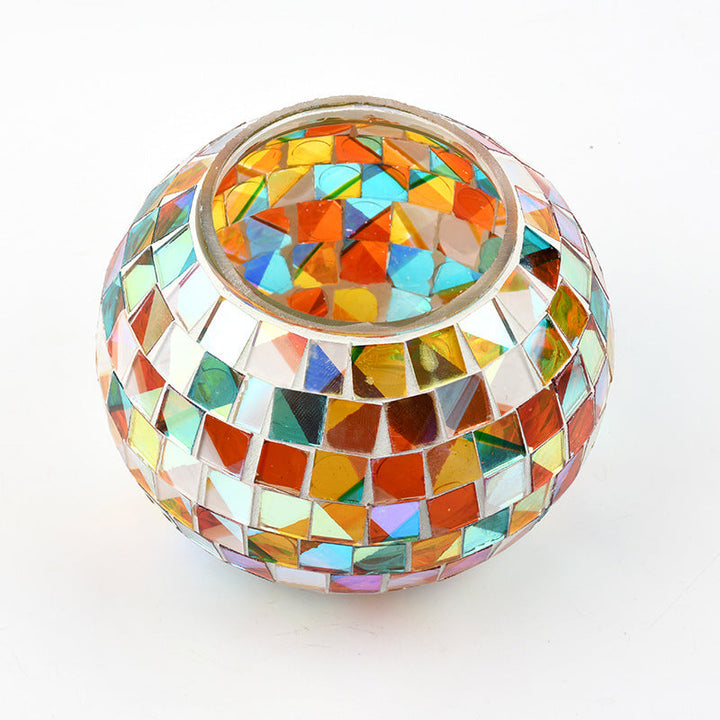 Contemporary Creative Solar Waterproof Sphere Square Plastic Glass LED Outdoor Landscape For Outdoor Patio | Stornfield
