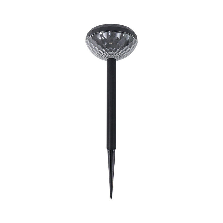 Contemporary Industrial ABS Round LED Solar Waterproof Lawn Insert Light For Outdoor Patio | Stornfield