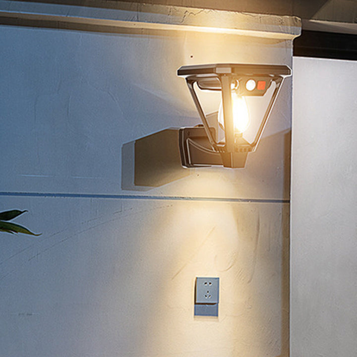 Contemporary Industrial Human Body Sensing LED Solar Waterproof Lawn Insert Light For Outdoor Patio | Stornfield