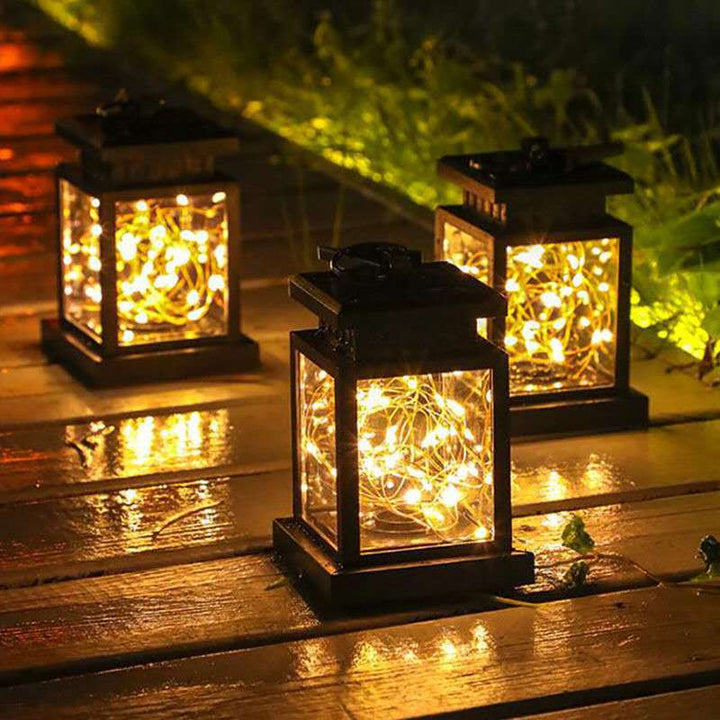 Contemporary Industrial Square Star LED Solar Waterproof Landscape Lawn Light For Garden | Stornfield