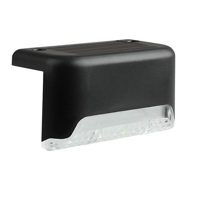 Contemporary Industrial PP Square Waterproof LED Solar Outdoor Step Light For Garden | Stornfield