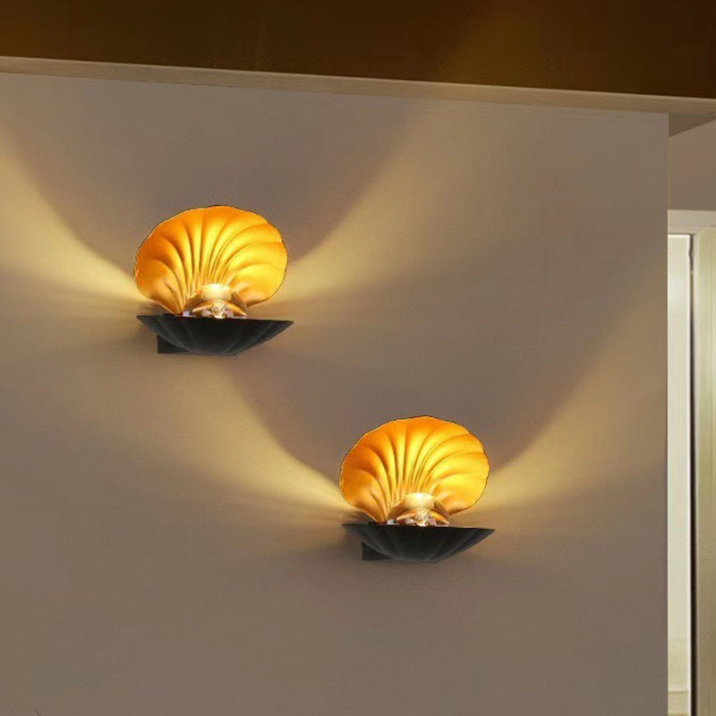 Contemporary Creative Waterproof Shell Aluminum Acrylic LED Wall Sconce Lamp For Outdoor Patio | Stornfield