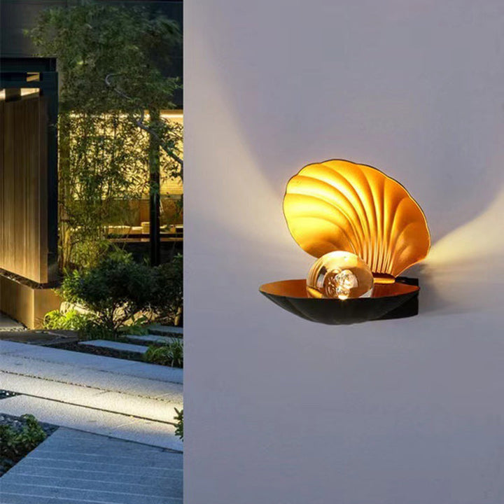 Contemporary Creative Waterproof Shell Aluminum Acrylic LED Wall Sconce Lamp For Outdoor Patio | Stornfield