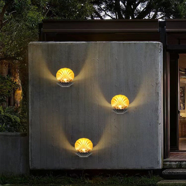 Contemporary Creative Waterproof Shell Aluminum Acrylic LED Wall Sconce Lamp For Outdoor Patio | Stornfield