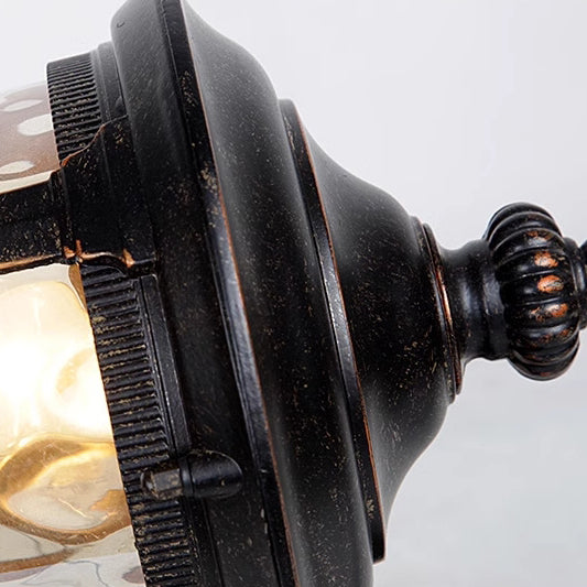 Contemporary Nordic Jar Aluminum Glass 1-Light Wall Sconce Lamp For Outdoor Patio | Stornfield