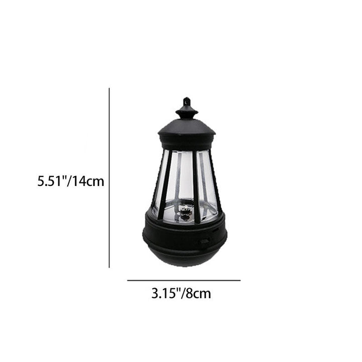 Modern Minimalist Waterproof Solar Lighthouse Iron Acrylic LED Camping Outdoor Light Landscape Lighting For Garden | Stornfield