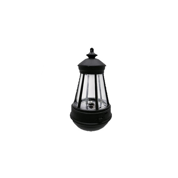 Modern Minimalist Waterproof Solar Lighthouse Iron Acrylic LED Camping Outdoor Light Landscape Lighting For Garden | Stornfield