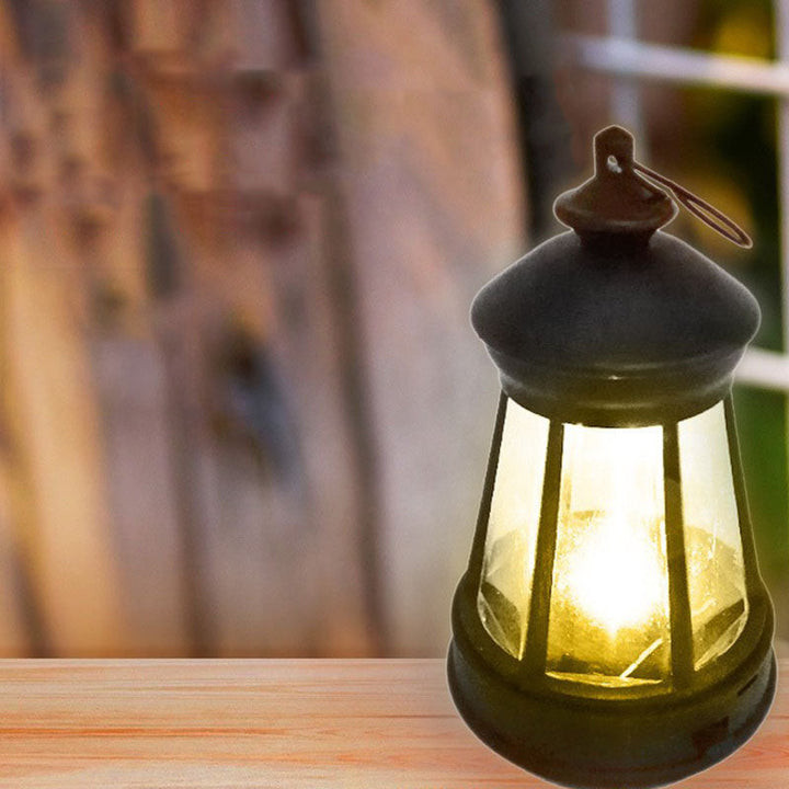 Modern Minimalist Waterproof Solar Lighthouse Iron Acrylic LED Camping Outdoor Light Landscape Lighting For Garden | Stornfield