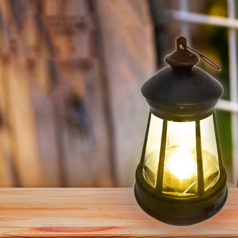 Modern Minimalist Waterproof Solar Lighthouse Iron Acrylic LED Camping Outdoor Light Landscape Lighting For Garden | Stornfield