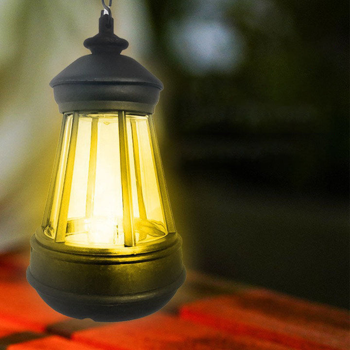 Modern Minimalist Waterproof Solar Lighthouse Iron Acrylic LED Camping Outdoor Light Landscape Lighting For Garden | Stornfield