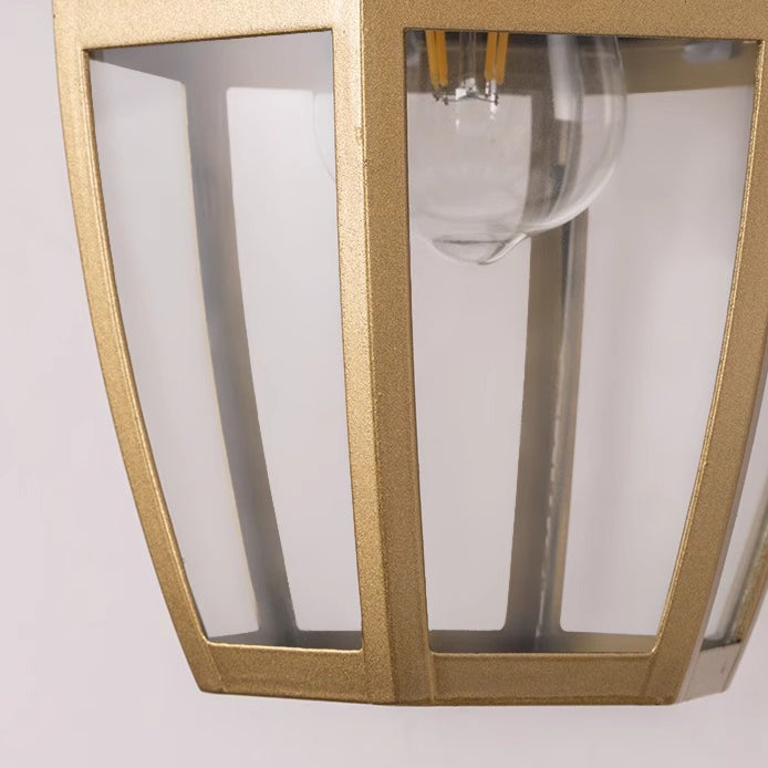 Contemporary Nordic Round Court Waterproof Glass Hardware 1-Light Wall Sconce Lamp For Outdoor Patio | Stornfield