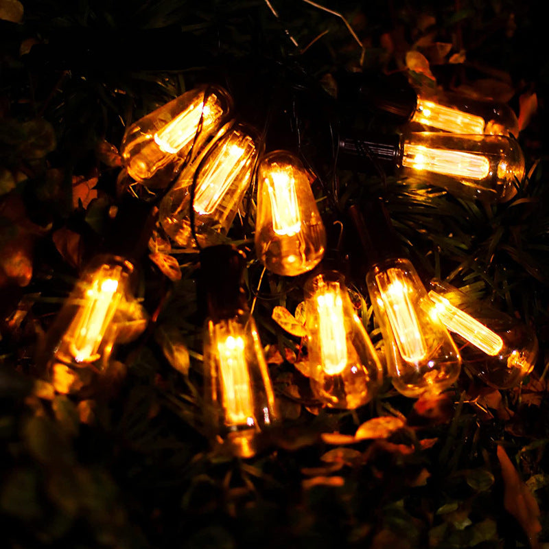 Modern Minimalist Round Long Line Glass Iron LED String Light For Garden | Stornfield