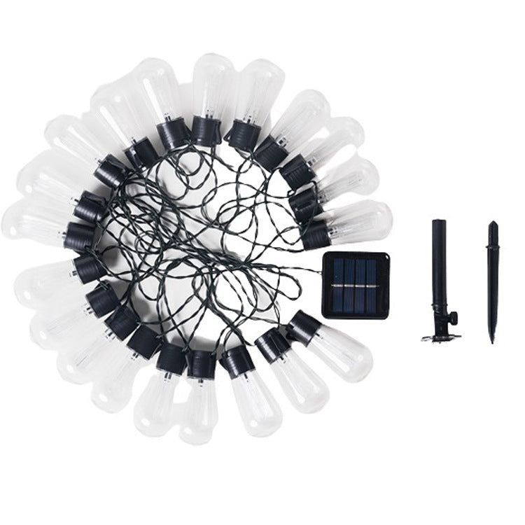 Modern Minimalist Round Long Line Glass Iron LED String Light For Garden | Stornfield