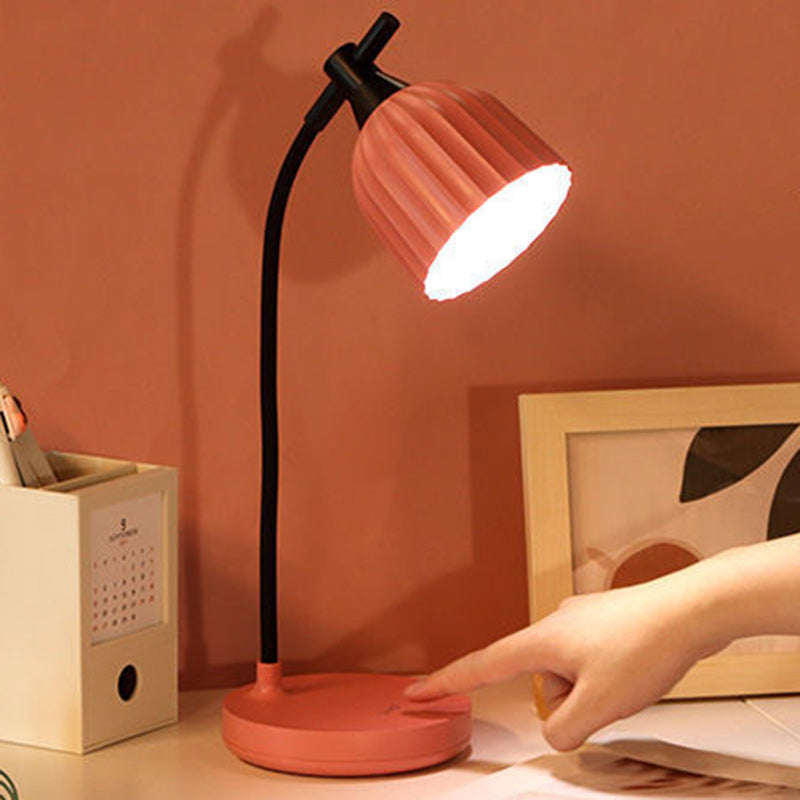 Stornfield | Modern Minimalist ABS Folded Round LED Table Lamp for Living Room