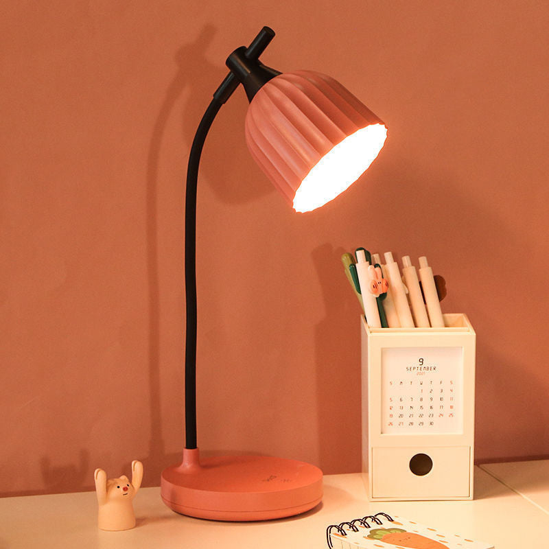 Stornfield | Modern Minimalist ABS Folded Round LED Table Lamp for Living Room