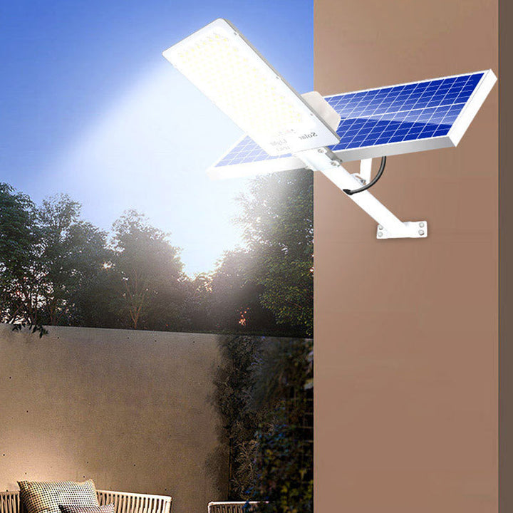 Modern Simplicity Rectangle Solar Waterproof ABS LED Wall Sconce Lamp For Garden | Stornfield