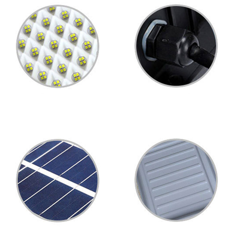 Modern Simplicity Rectangle Solar Waterproof ABS LED Wall Sconce Lamp For Garden | Stornfield