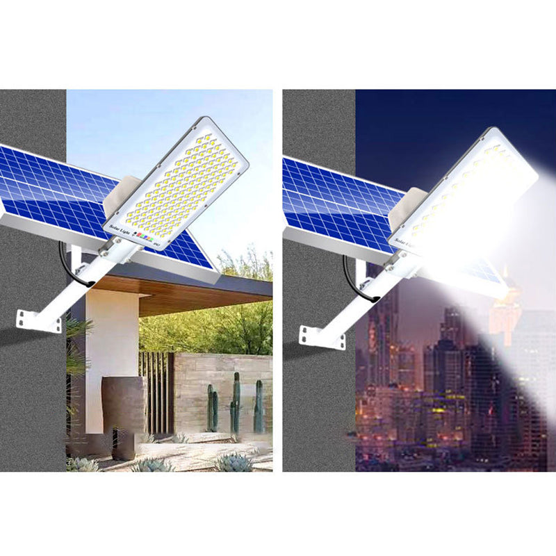 Modern Simplicity Rectangle Solar Waterproof ABS LED Wall Sconce Lamp For Garden | Stornfield