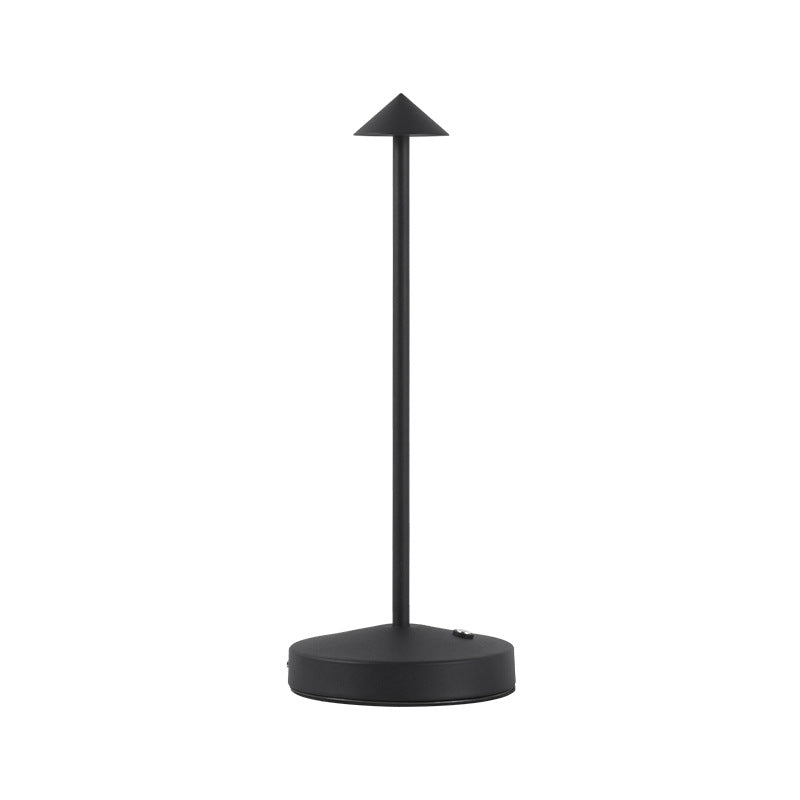 Stornfield | Modern Simplicity Acrylic Cylindrical Round Iron LED Triangle Table Lamp for Living Room