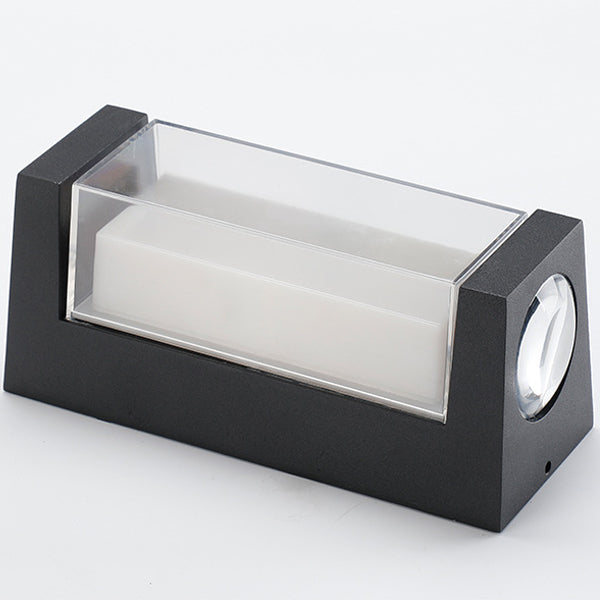 Modern Simplicity Rectangle Round Diamond PC Aluminum LED Wall Sconce Lamp For Garden | Stornfield