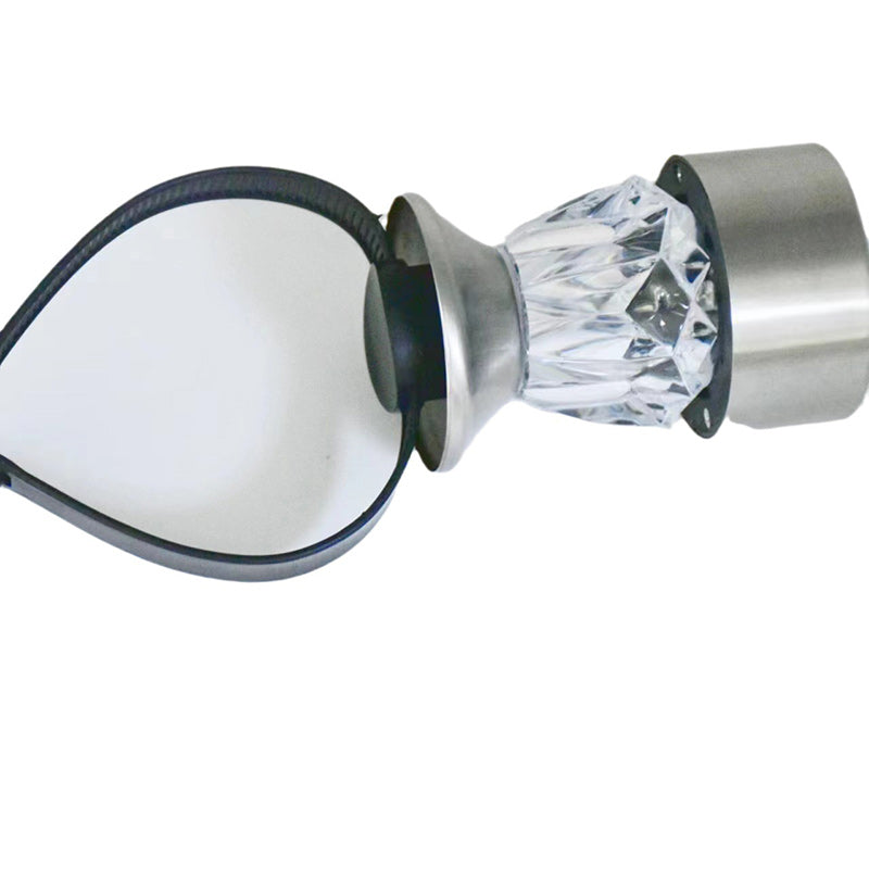 Modern Simplicity Solar Waterproof PP Stainless Steel Diamond Cylinder LED Landscape Lighting Outdoor Light For Garden | Stornfield
