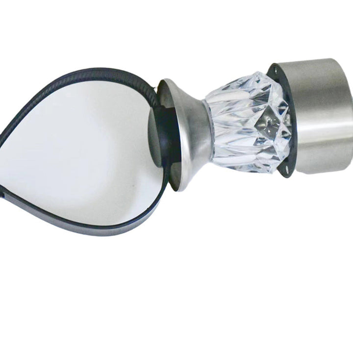 Modern Simplicity Solar Waterproof PP Stainless Steel Diamond Cylinder LED Landscape Lighting Outdoor Light For Garden | Stornfield