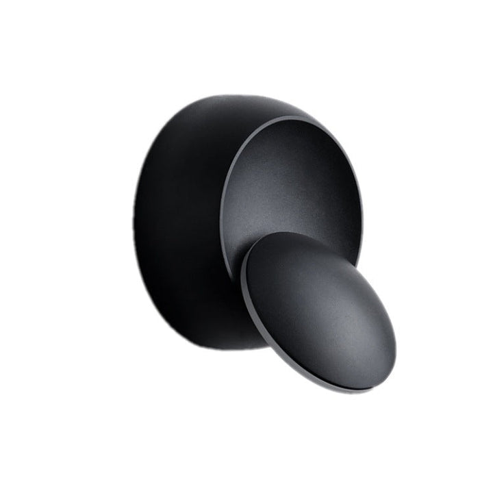 Stornfield | Contemporary Nordic Iron Rotating Eclipse Round LED Wall Sconce for Bedside