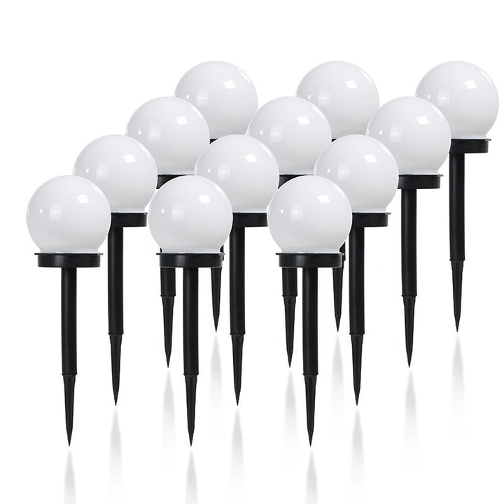 Modern Minimalist Solar Waterproof ABS Ball LED Landscape Lighting Outdoor Light For Garden | Stornfield