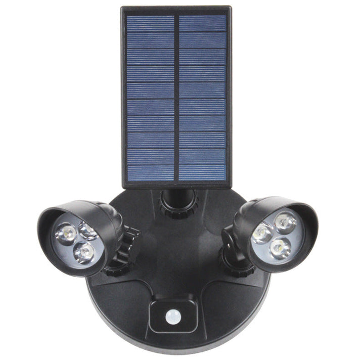 Modern Simplicity Solar Waterproof ABS PC Surveillance Camera Rotatable Motion Sensor LED Wall Sconce Lamp For Outdoor Patio | Stornfield