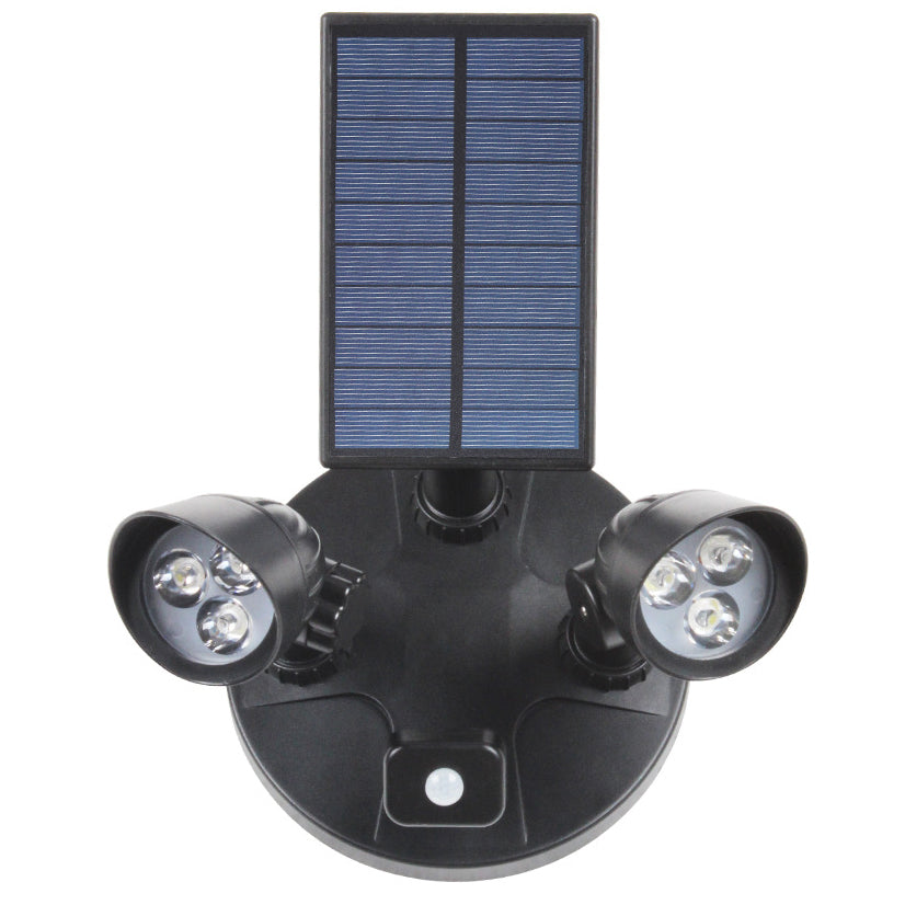 Modern Simplicity Solar Waterproof ABS PC Surveillance Camera Rotatable Motion Sensor LED Wall Sconce Lamp For Outdoor Patio | Stornfield