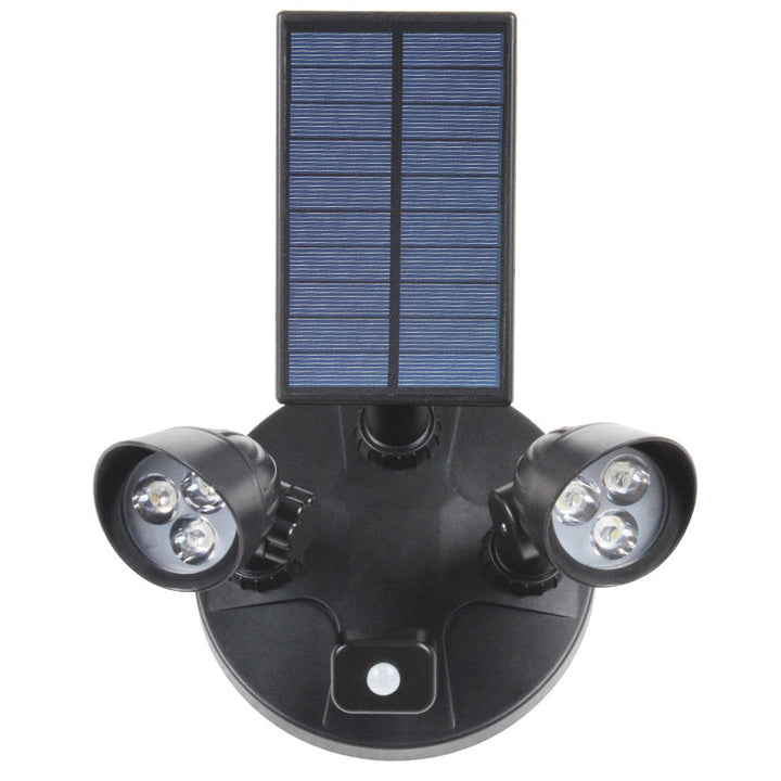 Modern Simplicity Solar Waterproof ABS PC Surveillance Camera Rotatable Motion Sensor LED Wall Sconce Lamp For Outdoor Patio | Stornfield