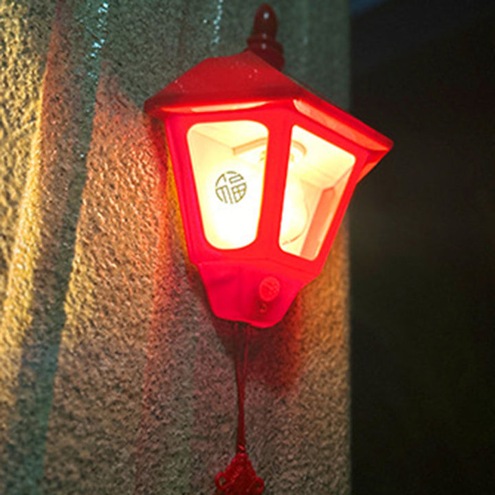 Contemporary Retro Solar Waterproof ABS Lighthouse LED Wall Sconce Lamp For Outdoor Patio | Stornfield