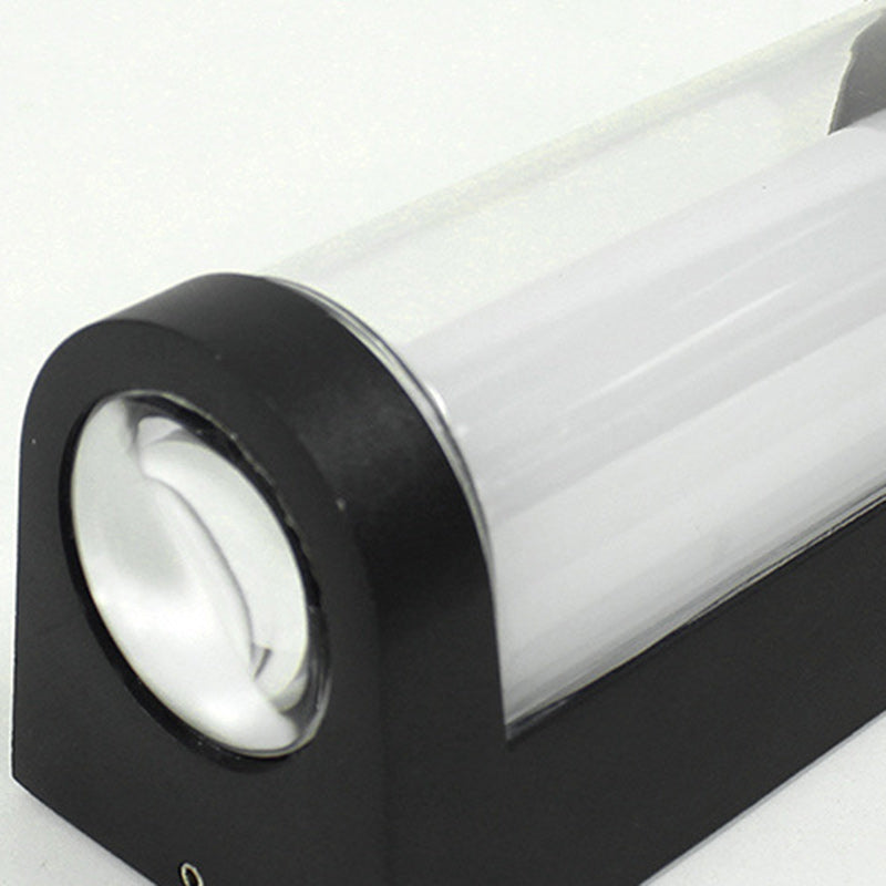 Modern Simplicity Waterproof Aluminum PC Cylinder Cuboid LED Wall Sconce Lamp For Outdoor Patio | Stornfield
