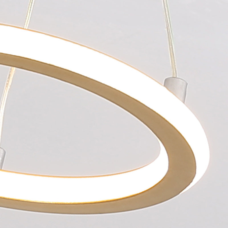 Stornfield | Luminaire de plafond semi-encastrée en métal rond contemporain Nordic Silica LED pour couloir