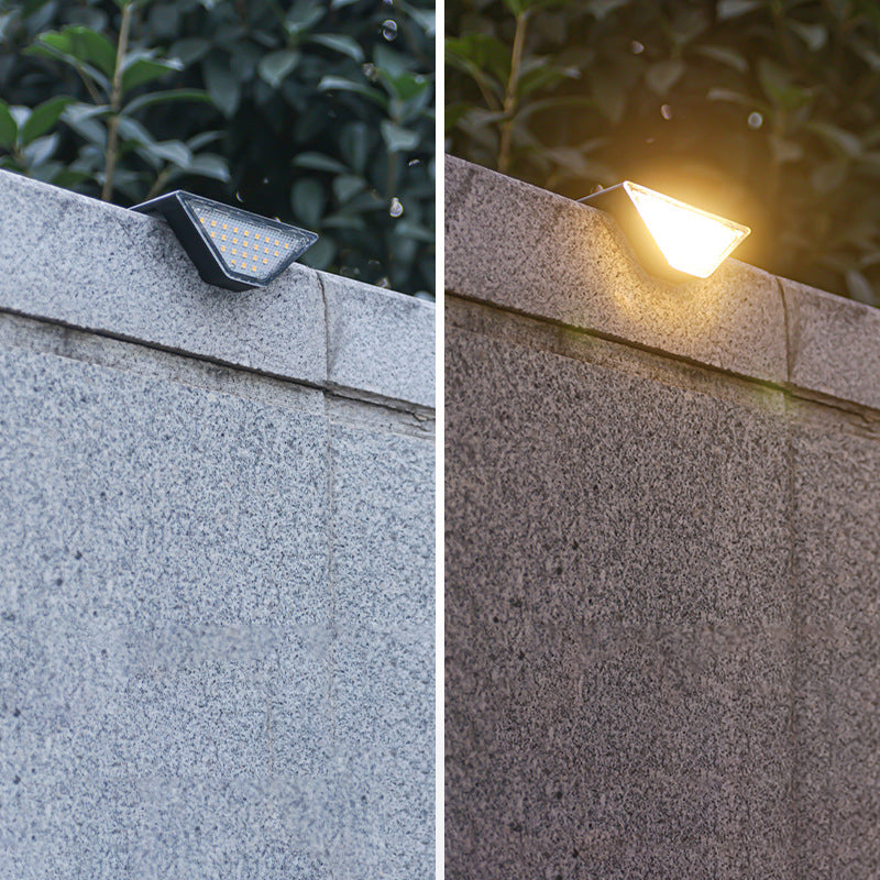 Modern Simplicity Solar Waterproof ABS PS Triangle LED Landscape Lighting Outdoor Light For Outdoor Patio | Stornfield