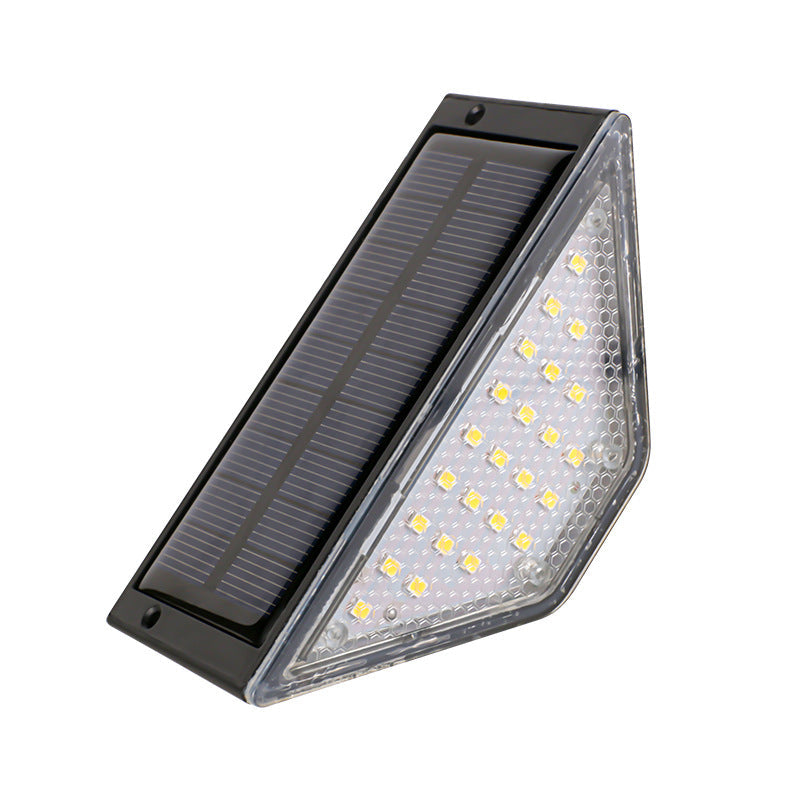 Modern Simplicity Solar Waterproof ABS PS Triangle LED Landscape Lighting Outdoor Light For Outdoor Patio | Stornfield