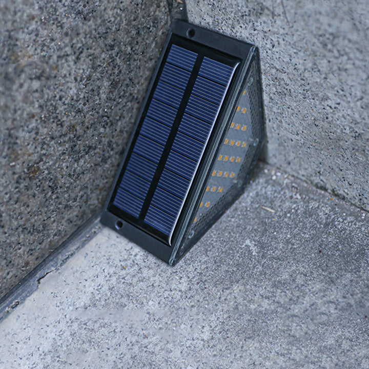 Modern Simplicity Solar Waterproof ABS PS Triangle LED Landscape Lighting Outdoor Light For Outdoor Patio | Stornfield
