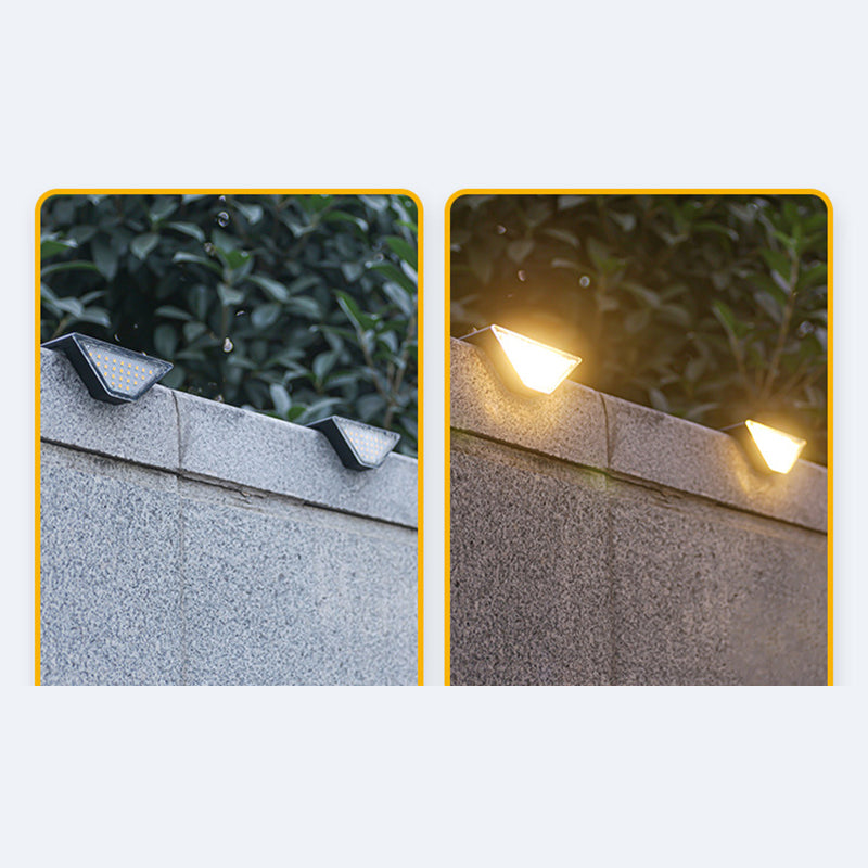 Modern Simplicity Solar Waterproof ABS PS Triangle LED Landscape Lighting Outdoor Light For Outdoor Patio | Stornfield