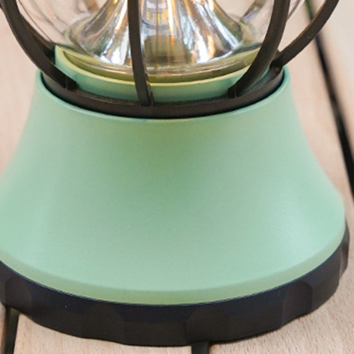 Contemporary Retro Waterproof Rechargeable/Battery ABS PS PP Steel Lantern Hanging LED Table Lamp Outdoor Light For Garden | Stornfield