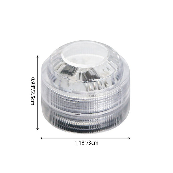 Stornfield | Modern Simplicity Waterproof Battery PS Round Submersible LED Landscape Light Outdoor for Outdoor Patio